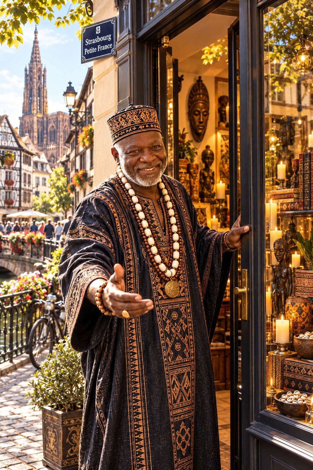 Marabout africain Baguema consultable depuis Strasbourg pour voyance et accompagnement spirituel