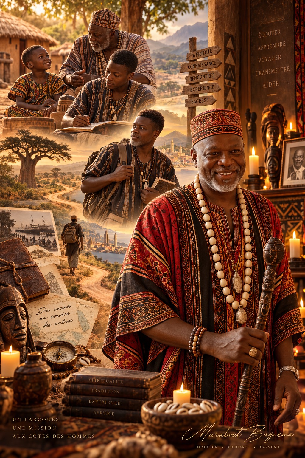 Marabout Baguema et la transmission de son savoir traditionnel
