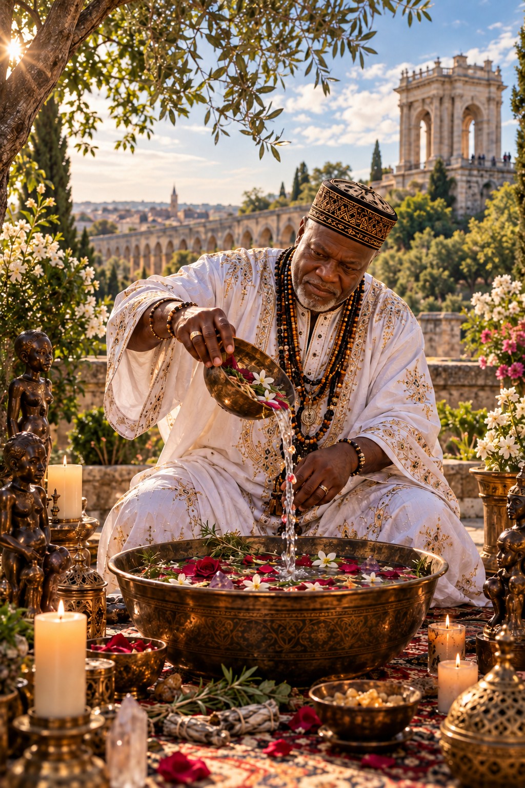 Marabout africain Baguema et pratiques traditionnelles consultables depuis Montpellier
