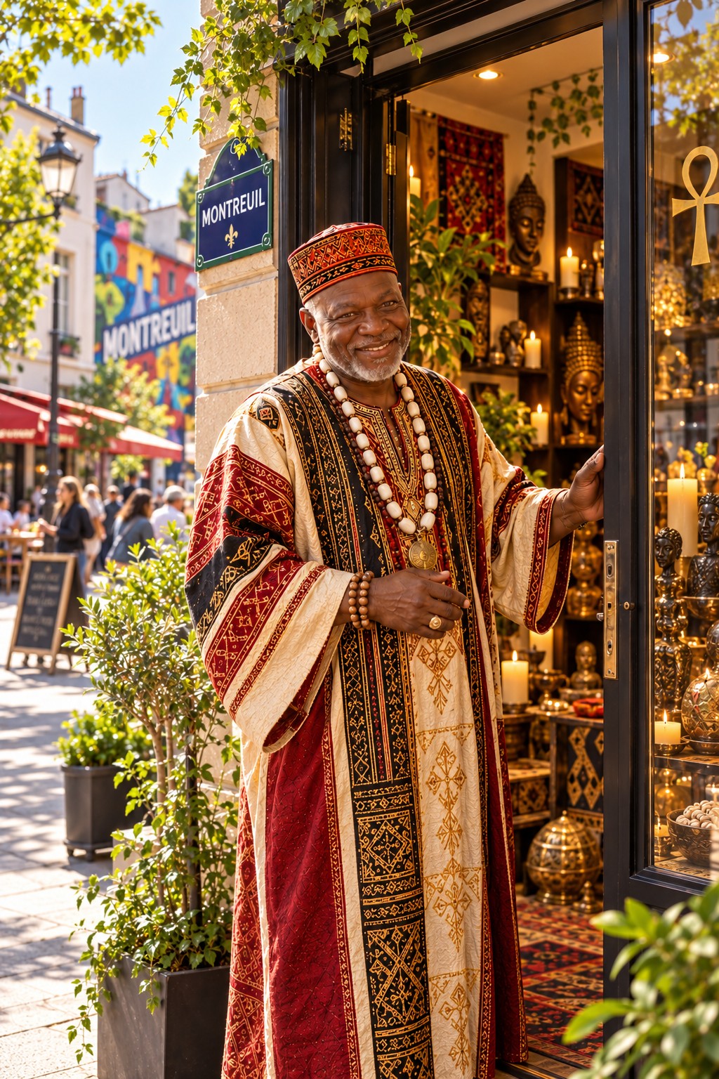 Marabout Baguema à Montreuil en Seine-Saint-Denis