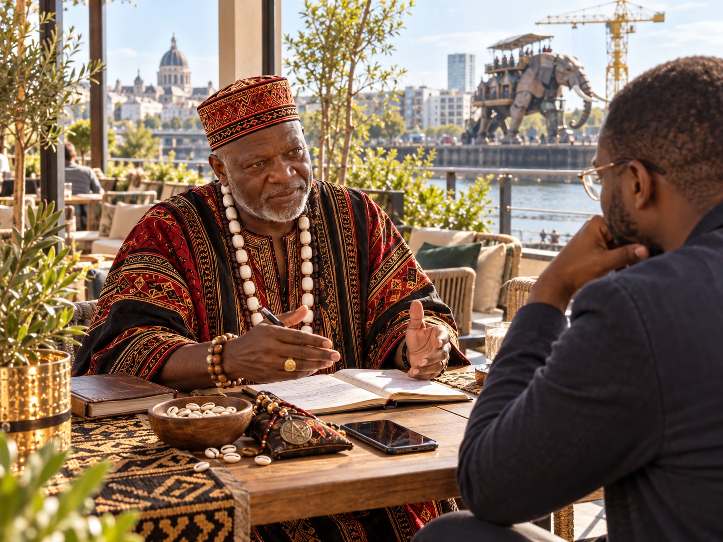 Marabout Baguema, voyant africain consultable à distance depuis Nantes