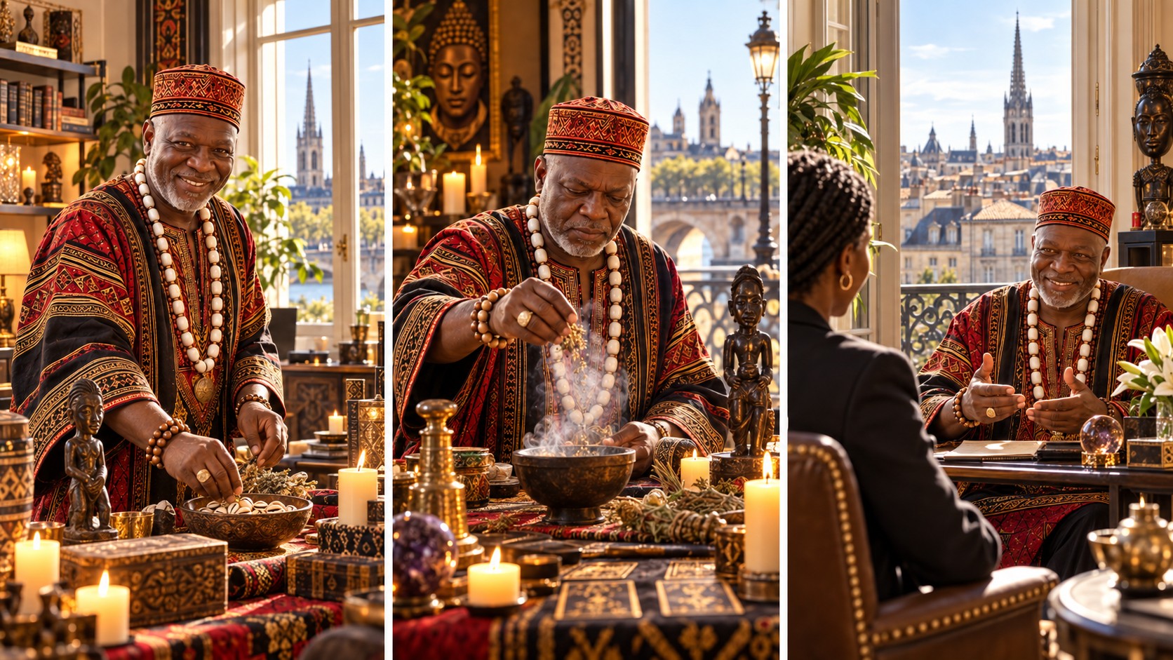 Marabout Baguema — voyance, amour et protection pour les personnes vivant à Bordeaux