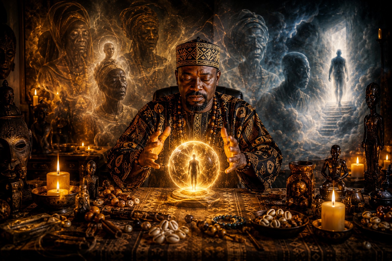 Médiumnité, ressentis et perceptions symboliques avec Marabout Baguema