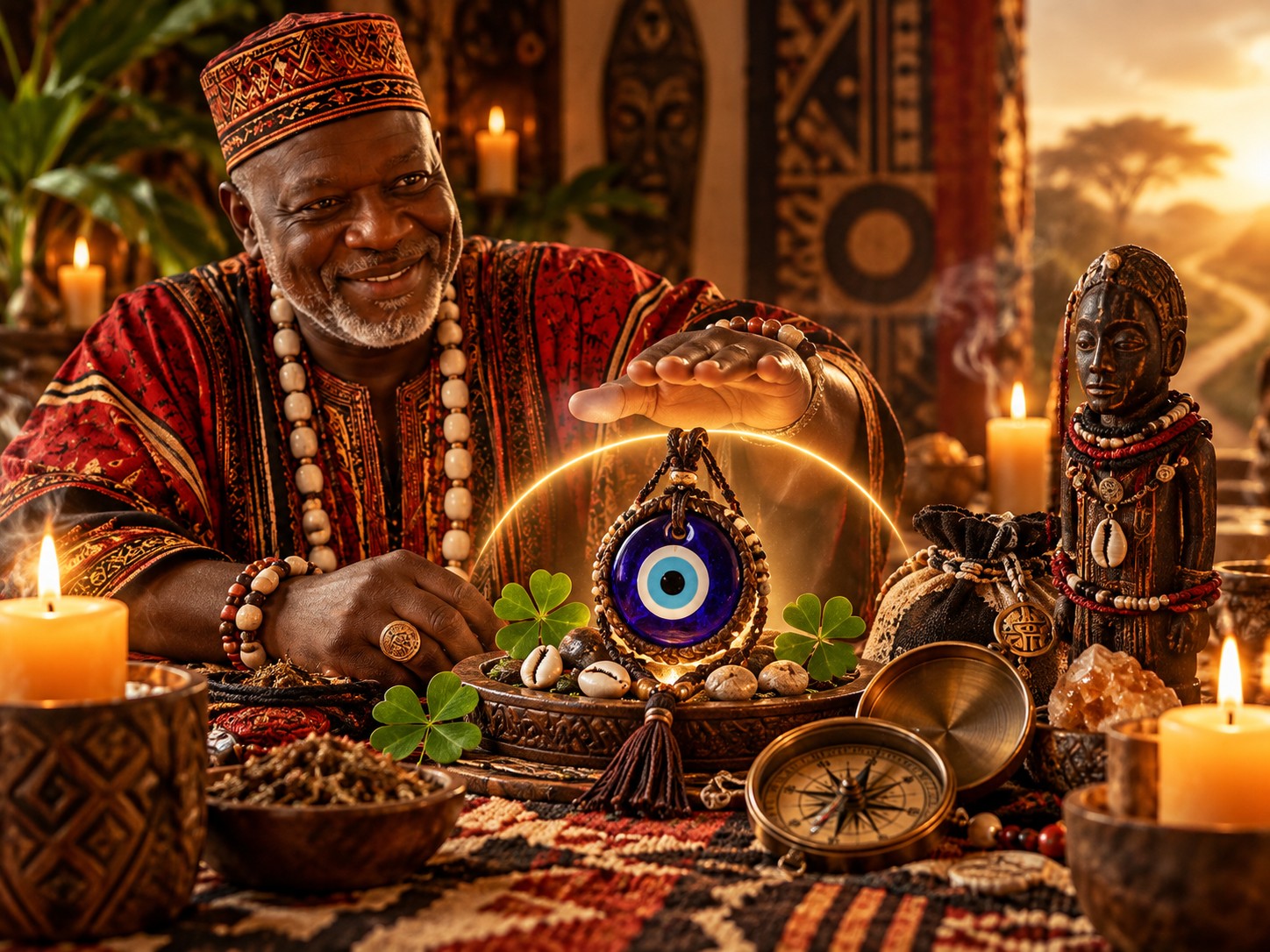Protection, chance et guidance spirituelle avec Marabout Baguema